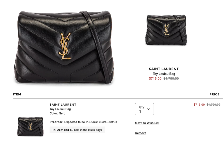 YSL 包包 YSL LE 5 À 7 YSL Sunset Saint Laurent Loulou 