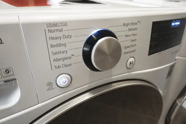 LG washing machine drum cleaning self-cleaning 